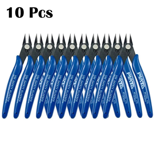 5/10pcs PLATO 170 DIY Electronic Diagonal Pliers Side Cutting Nipper Wire Cutter
