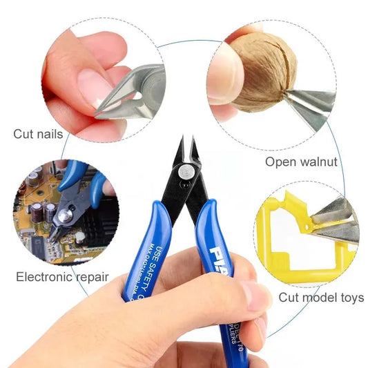 5/10pcs PLATO 170 DIY Electronic Diagonal Pliers Side Cutting Nipper Wire Cutter