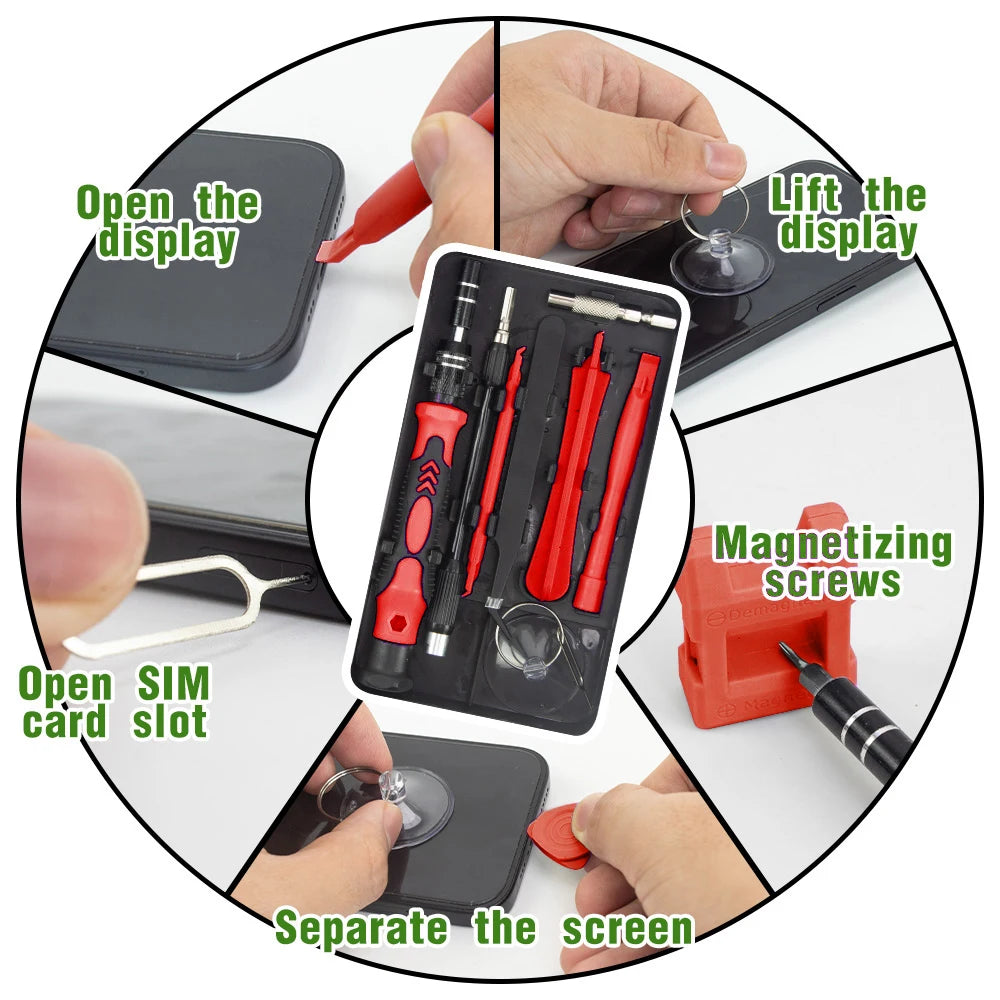 115 in 1 Precision Screwdriver Set Repair Tools Kit