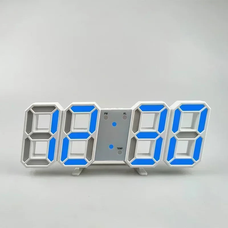 Digital LED Wall Clock Desk Electronic Modern Home Decoration LED Table Clock