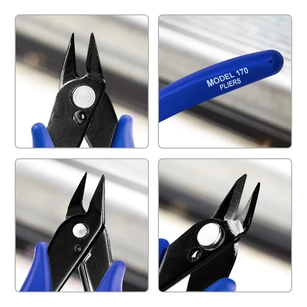 5/10pcs PLATO 170 DIY Electronic Diagonal Pliers Side Cutting Nipper Wire Cutter