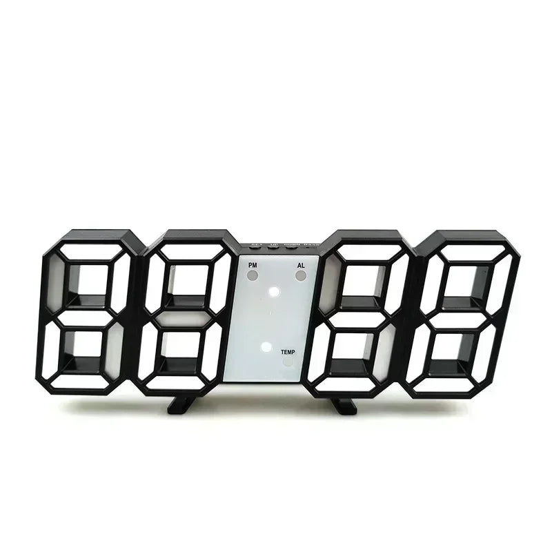 Digital LED Wall Clock Desk Electronic Modern Home Decoration LED Table Clock