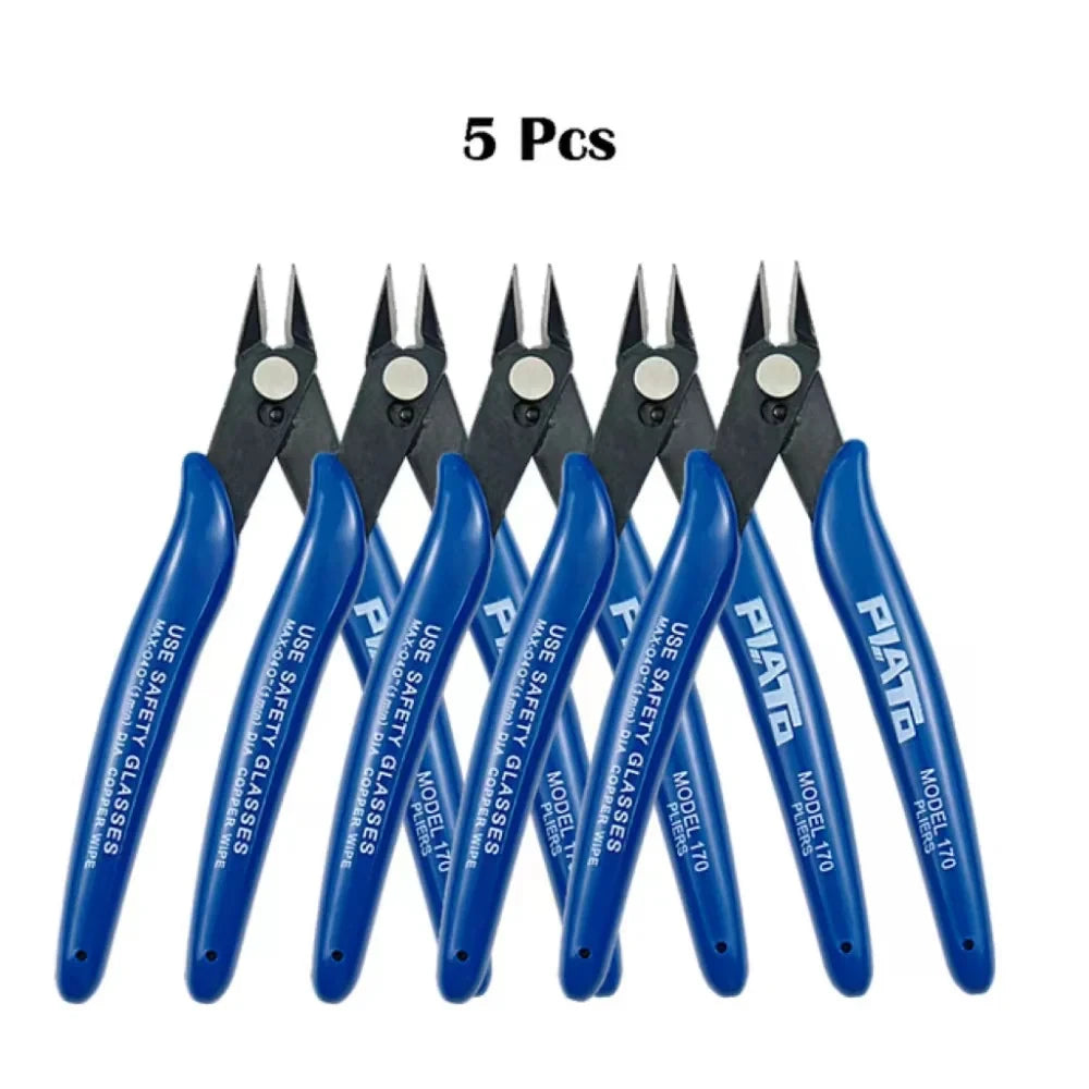 5/10pcs PLATO 170 DIY Electronic Diagonal Pliers Side Cutting Nipper Wire Cutter
